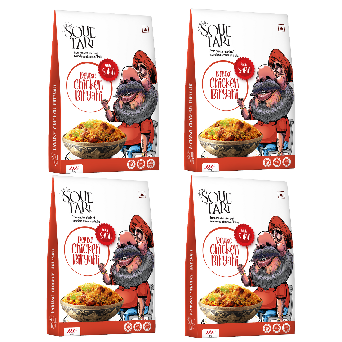 Deluxe Chicken Biryani 350gm