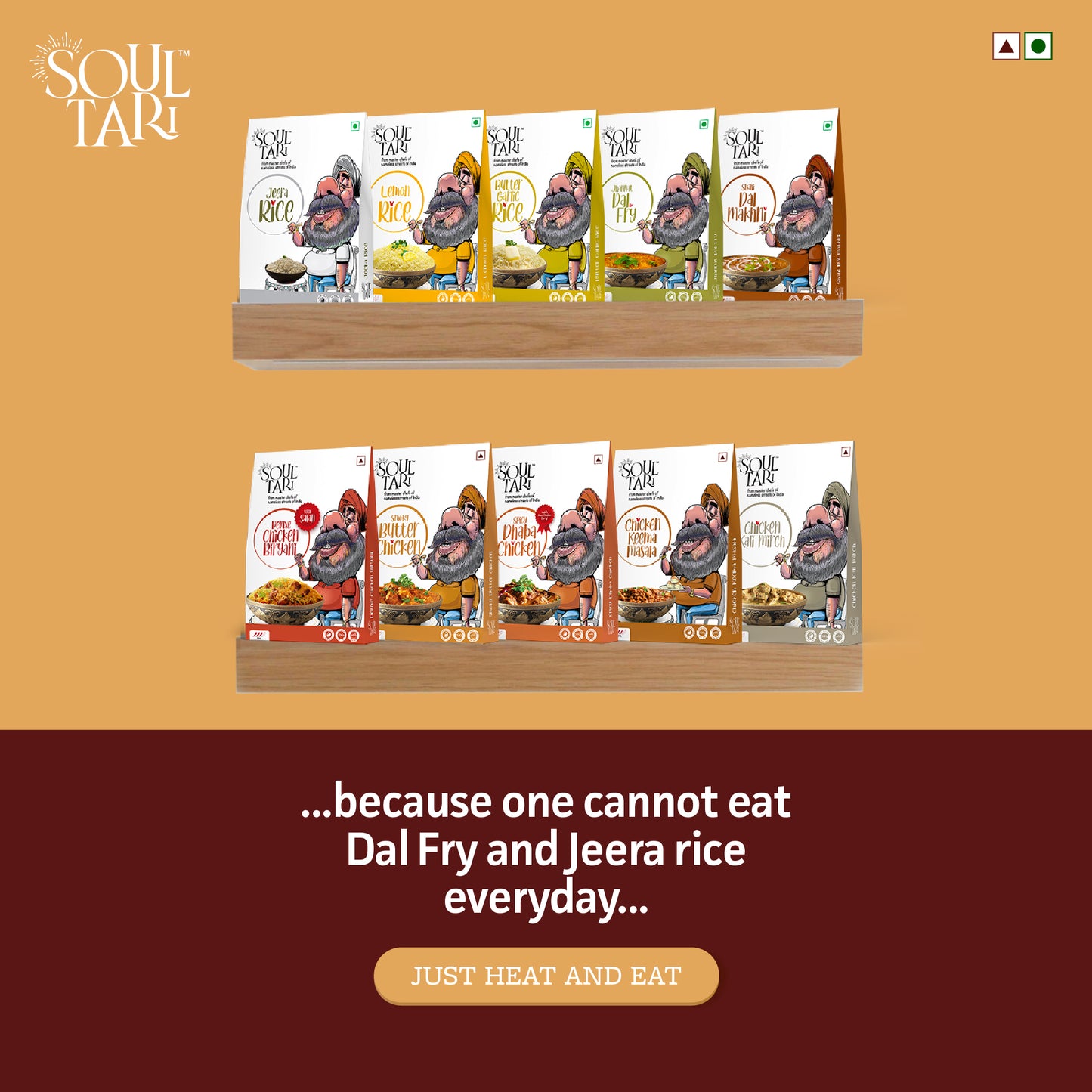 Jhannat Dal Fry + Jeera Rice